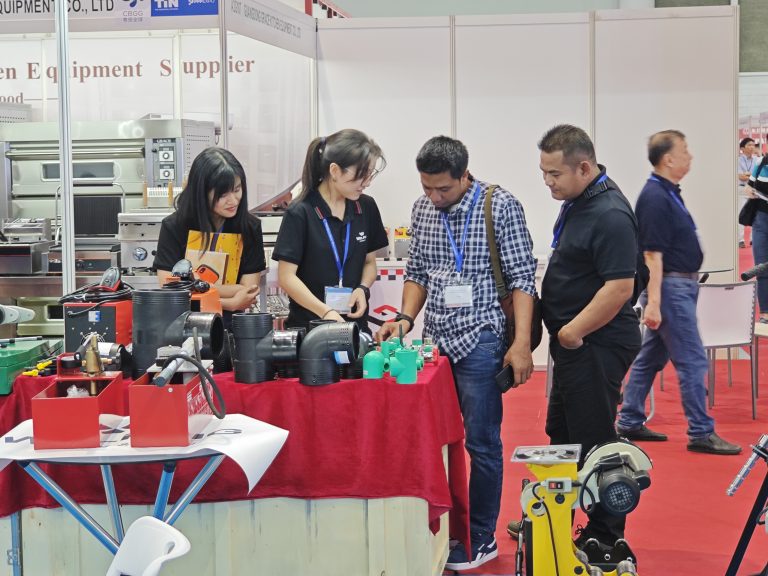 Welping Machinery Participates in an Exhibition in Indonesia