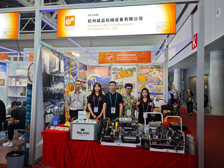 Welping Butt Fusion Machine in Canton fair.