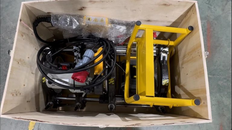 How to Pack our plastic Pipe Welding machine